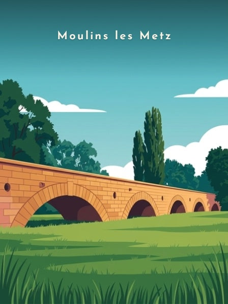Le Vieux Pont — Pôdevache, visuel seul