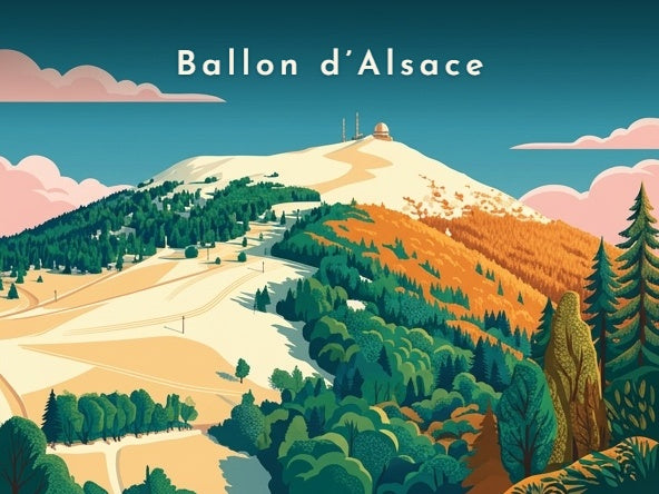Ballon d’Alsace — Pôdevache, visuel seul