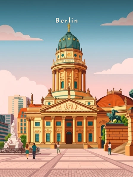 Le Gendarmenmarkt — Pôdevache, visuel seul