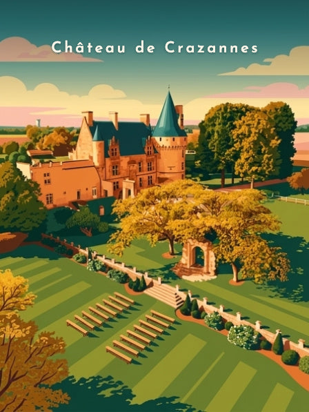 Château de Crazannes — Pôdevache, visuel seul