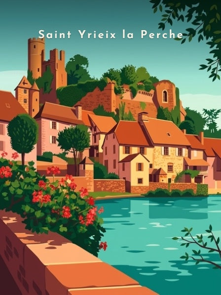 Saint Yrieix la Perche — Pôdevache, visuel seul