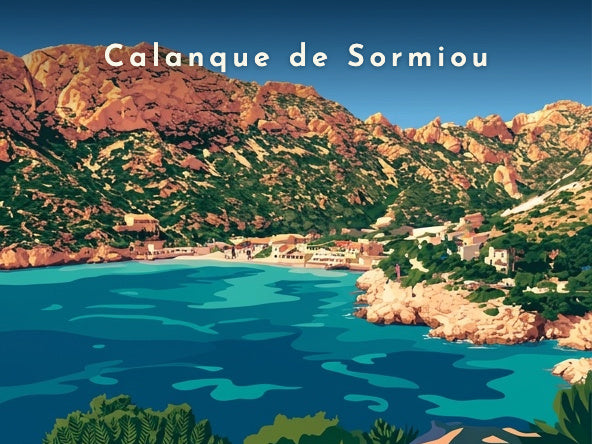 Calanque de Sormiou — Pôdevache, visuel seul