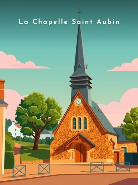 Église Saint-Aubin — Pôdevache, visuel seul