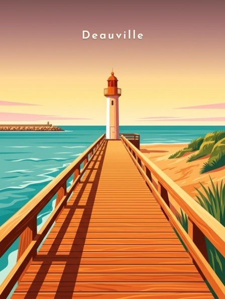 L'estacade et le phare — Pôdevache, visuel seul