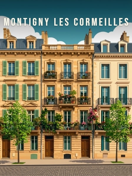 Façades bourgeoises — Pôdevache, visuel seul