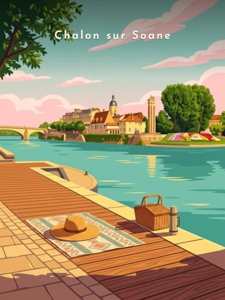 Chalon sur Soane — Pôdevache, visuel seul