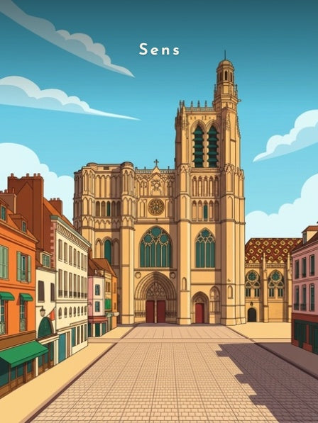 Cathédrale Saint-Étienne — Pôdevache, visuel seul