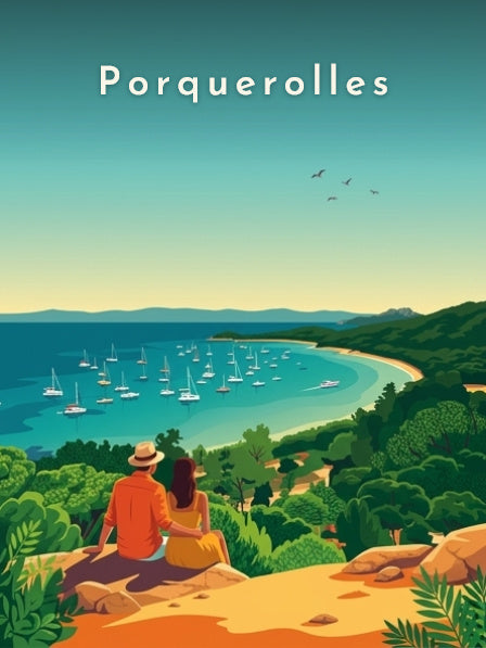 Porquerolles — Pôdevache, visuel seul