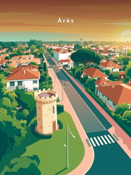 La tour crénelée — Pôdevache, visuel seul