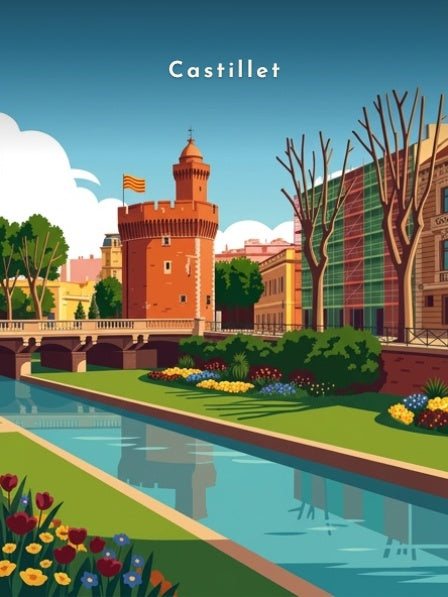 Castillet — Pôdevache, visuel seul