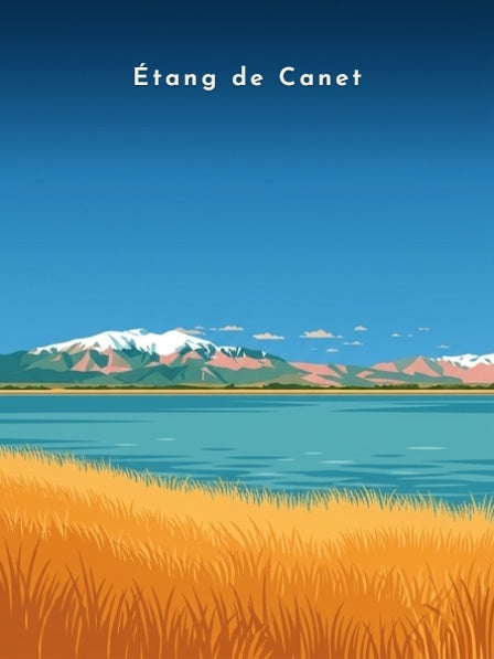 Étang de Canet — Pôdevache, visuel seul