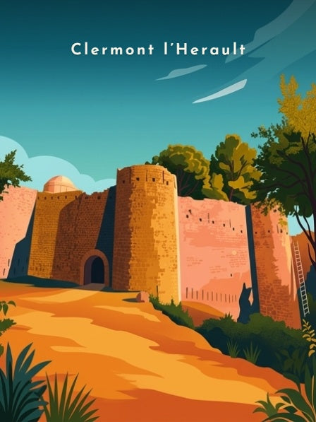 Clermont l’Herault — Pôdevache, visuel seul