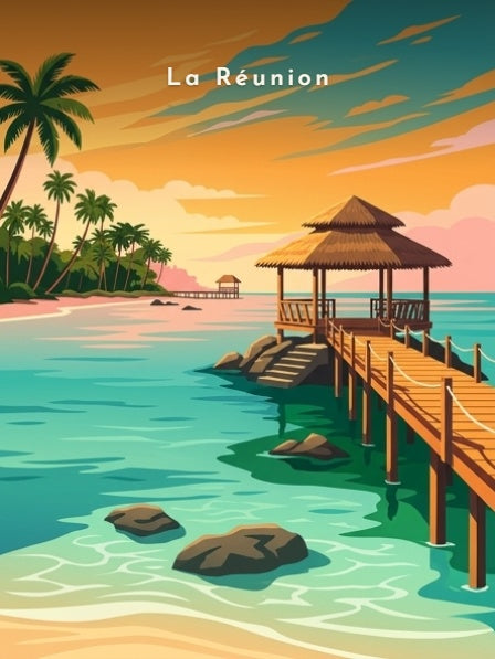 La Réunion — Pôdevache, visuel seul