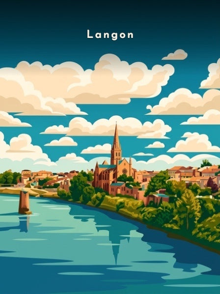 Panorama sur l'église Saint-Gervais — Pôdevache, visuel seul