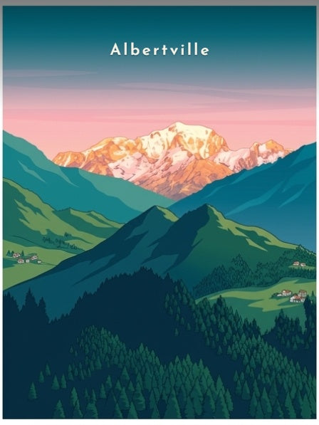 Vue sur le mont Blanc — Pôdevache, visuel seul