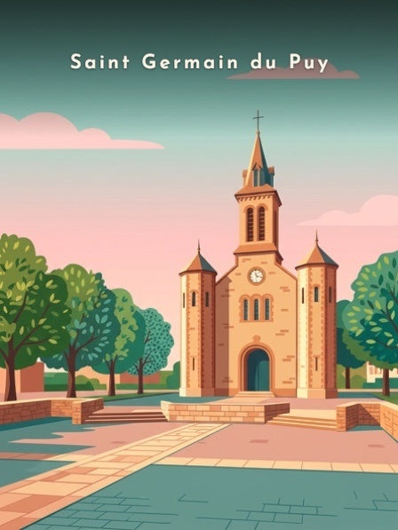 Église Saint-Germain — Pôdevache, visuel seul