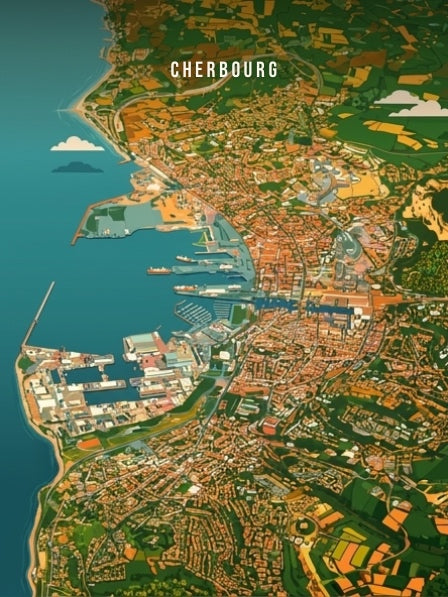 Cherbourg — Pôdevache, visuel seul