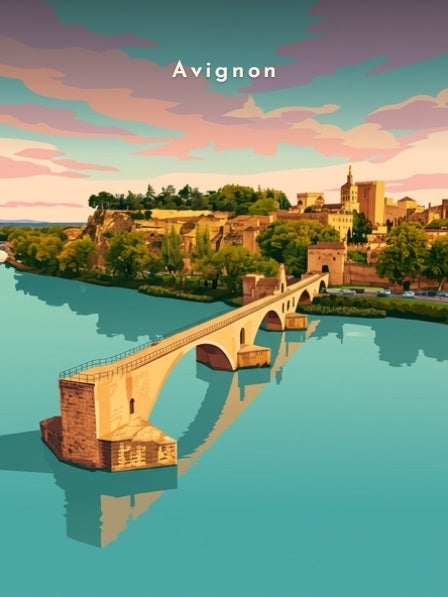 Pont Saint-Bénézet — Pôdevache, visuel seul