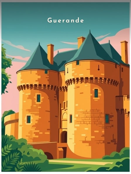 Les tours de la porte Saint-Michel — Pôdevache, visuel seul