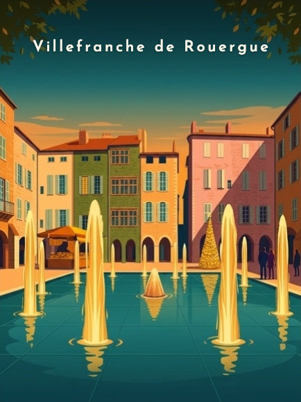 Place aux fontaines — Pôdevache, visuel seul