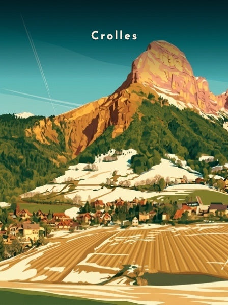 La Dent de Crolles — Pôdevache, visuel seul