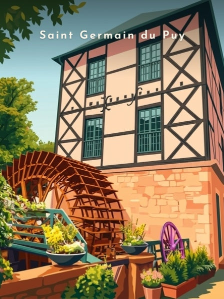 Moulin de Fenestrelay — Pôdevache, visuel seul