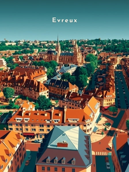 Vue sur la cathédrale Notre-Dame — Pôdevache, visuel seul