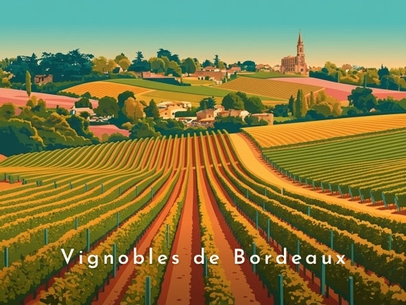 Vignobles de Bordeaux — Pôdevache, visuel seul