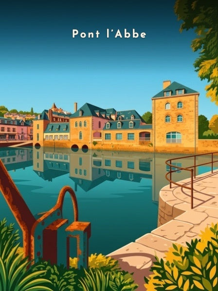 Le pont habité — Pôdevache, visuel seul