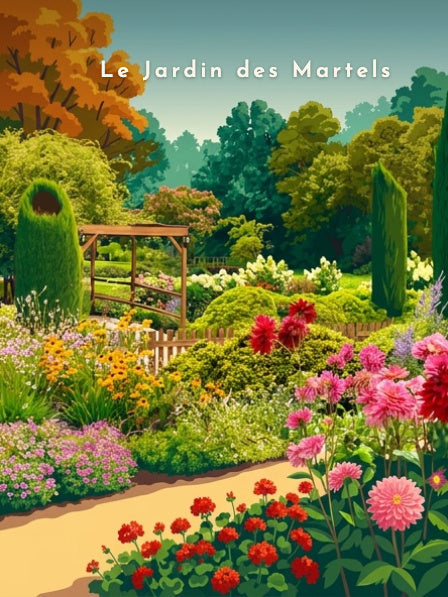 Le Jardin des Martels — Pôdevache, visuel seul