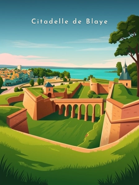 Citadelle de Blaye — Pôdevache, visuel seul