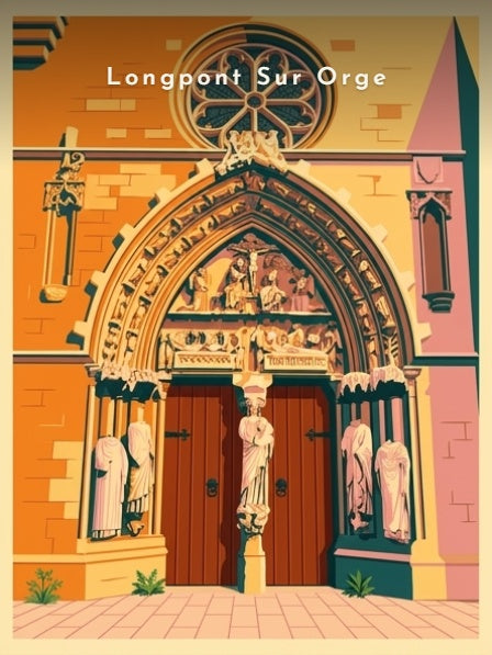 Portail de la basilique — Pôdevache, visuel seul