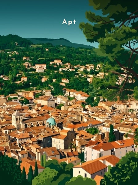 Vue sur la cathédrale Sainte-Anne — Pôdevache, visuel seul