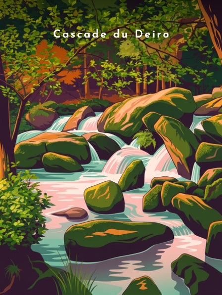 Cascade du Deiro — Pôdevache, visuel seul