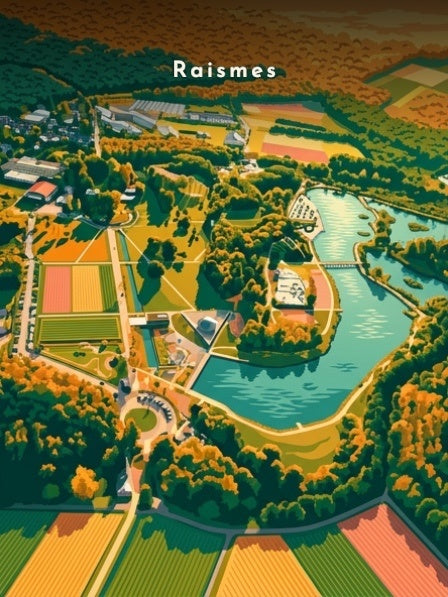 Parc de la Porte du Hainaut — Pôdevache, visuel seul