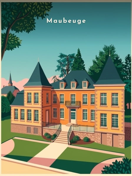 Manoir et son parc — Pôdevache, visuel seul