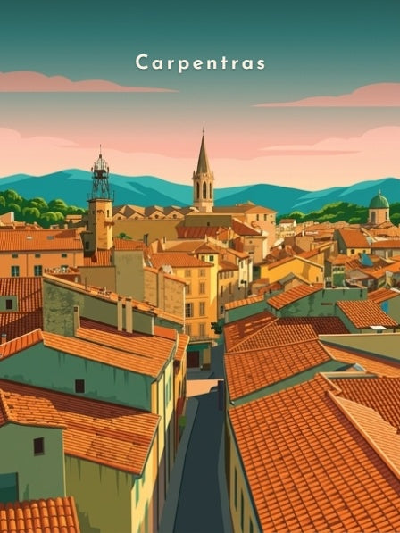 Vue sur la cathédrale Saint-Siffrein — Pôdevache, visuel seul
