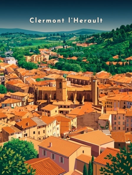 Clermont l’Herault — Pôdevache, visuel seul