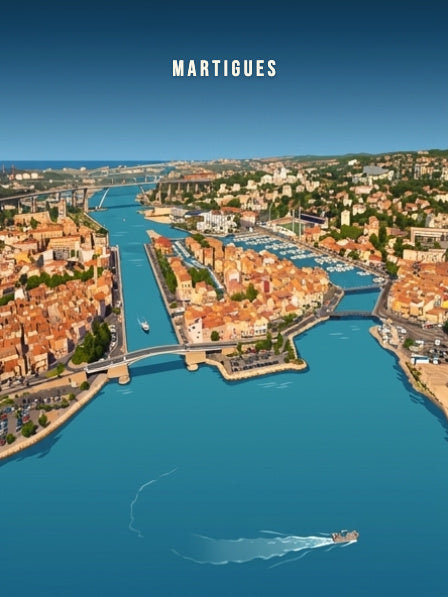L'Île et les canaux — Pôdevache, visuel seul