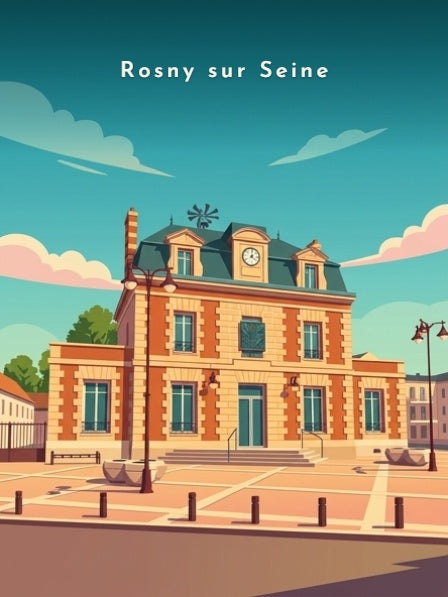 L'Hôtel de Ville — Pôdevache, visuel seul
