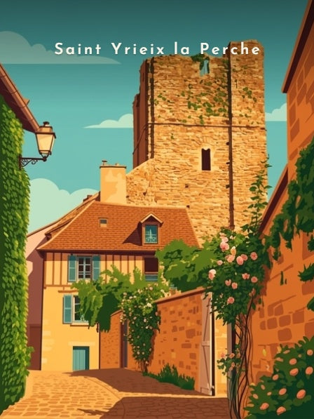 Saint Yrieix la Perche — Pôdevache, visuel seul
