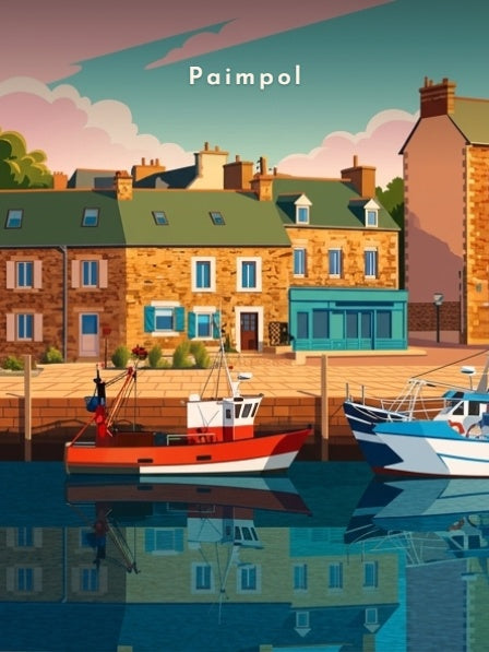 Le port — Pôdevache, visuel seul