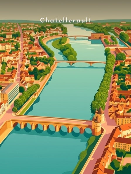 Le pont Henri-IV sur la Vienne — Pôdevache, visuel seul