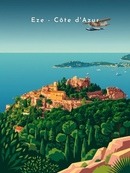 Eze - Côte d'Azur — Pôdevache, visuel seul