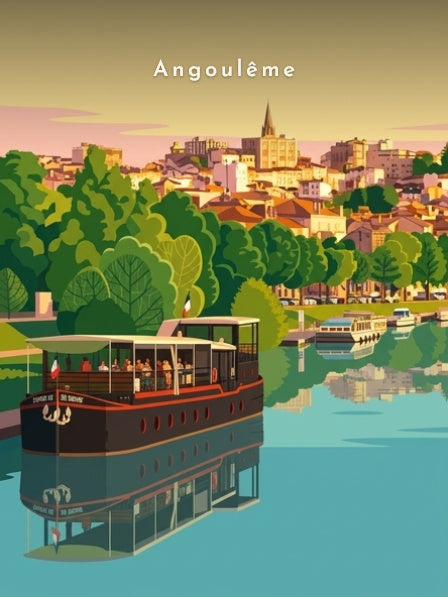 Croisière sur la Charente — Pôdevache, visuel seul
