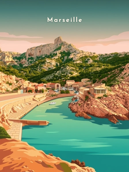 Calanque de Callelongue — Pôdevache, visuel seul