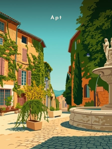 Placette à la fontaine — Pôdevache, visuel seul