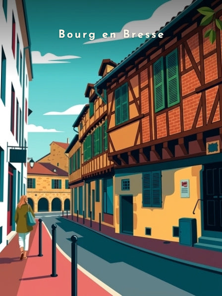 Maisons à pans de bois — Pôdevache, visuel seul