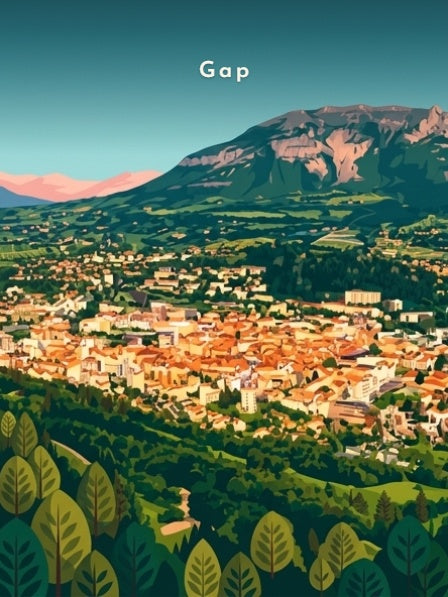 Panorama sous le pic de Charance — Pôdevache, visuel seul