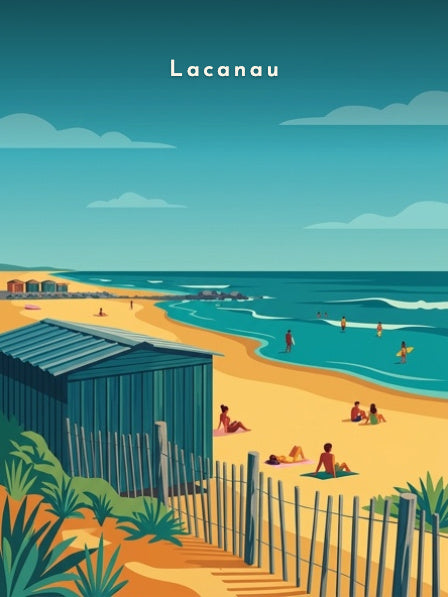 La Plage Centrale — Pôdevache, visuel seul